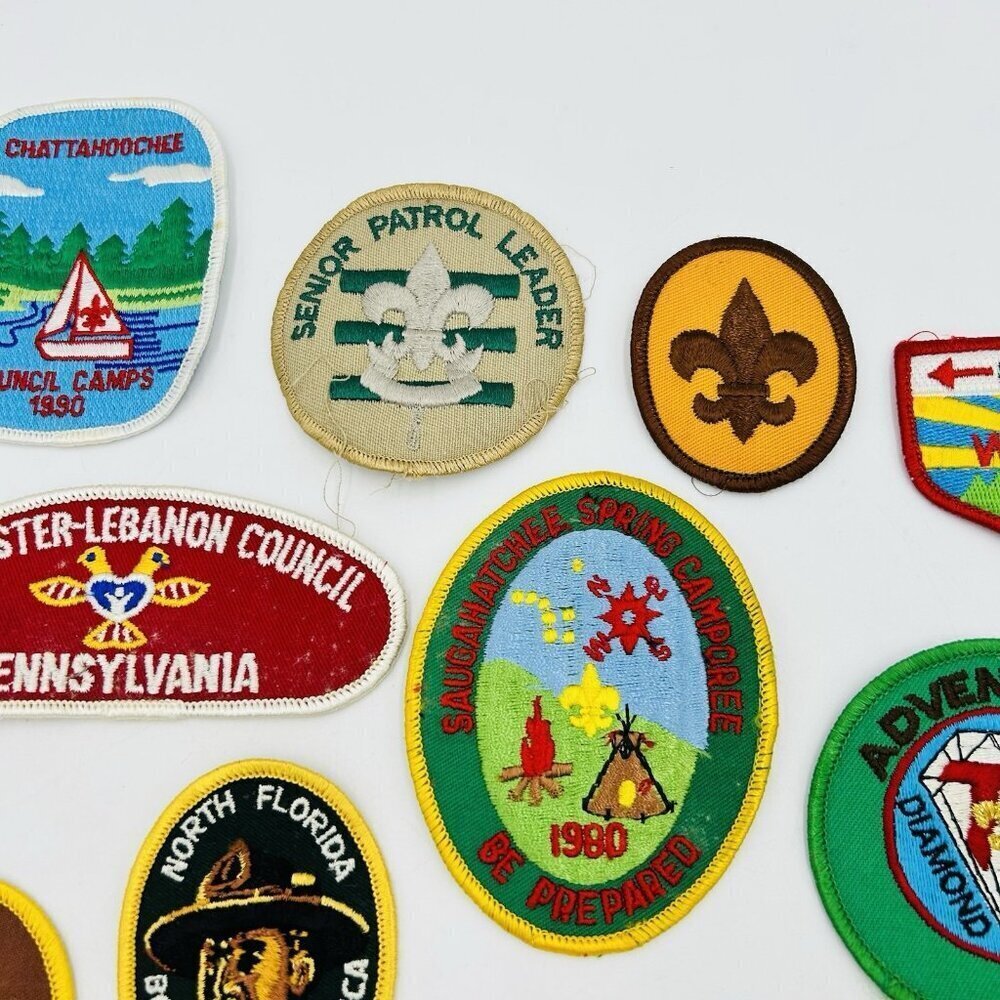 Vintage Boy Scouts of America BSA Patch Mixed Lot of 16 Camporee Camp Council - Picture 5 of 7
